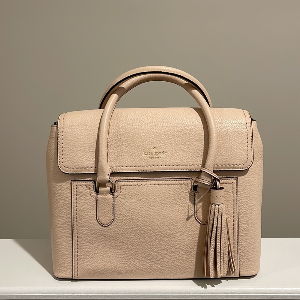 Kate Spade ♠️ McCall St. Nicole Leather Satchel Tote